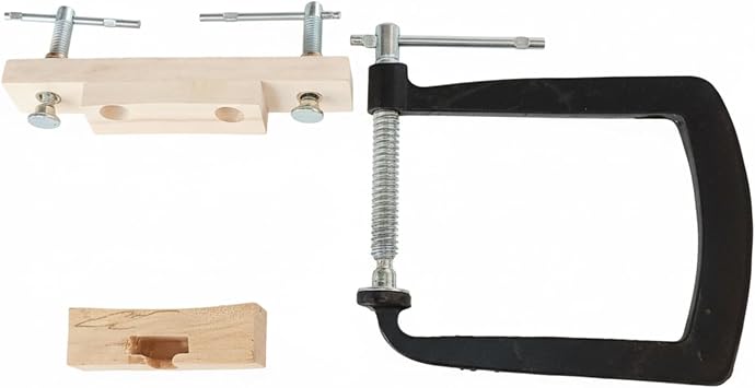 Guitar Bridge Clamp, Acoustic Classical Guitar Repair Tool Kit for Bridge Gluing, DIY Luthier Tool with Clamp