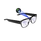 Camera Wearable Video Recording Glasses 1080p - Outdoor Sports Camera Glasses with 32GB Memory Card