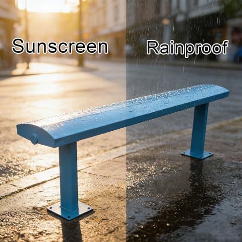 Banc de jardin en métal pour optimiser les petits espaces extérieurs