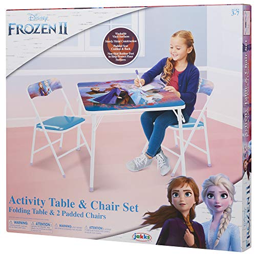 Frozen 2 Table & Chair Set, Folding Table & 2 Folding Padded Chairs - Thumbnail 6
