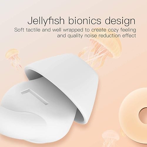 Miniatura 3 de WUTAN Tapones para los oídos para dormir con cancelación de ruido de 14 a 38 dB, cómodos tapones de silicona suaves y reutilizables para los oídos