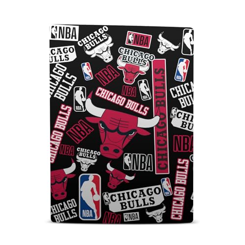 Skin en vinyle Chicago Bulls pour console PS5 Digital Edition
