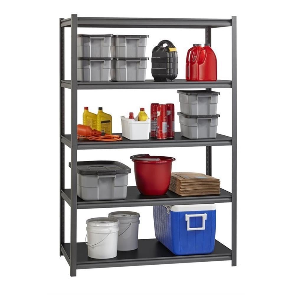Hirsh 3,200 lb Capacity Iron Horse Shelving - 5 Compartment(s) - 72