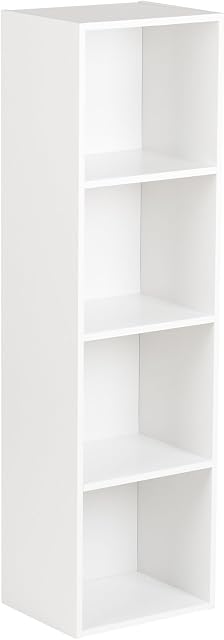 Hartleys White Cube Unit - 4 Tier