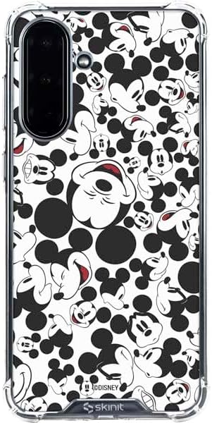 Skinit Clear Phone Case Compatible with Galaxy A36 5G - Officially Licensed Disney Mickey Mouse Classic Design