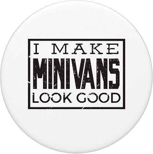 Miniatura 3 de I Make Minivans Look Good - Mini Van Dad Mom PopSockets intercambiable PopGrip