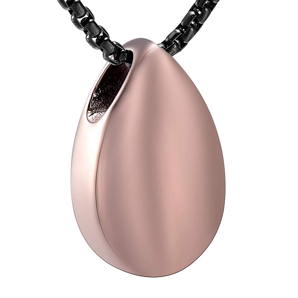 Little Teardrop Cremation Necklace For Ashes Mom Keepsake Jewelry