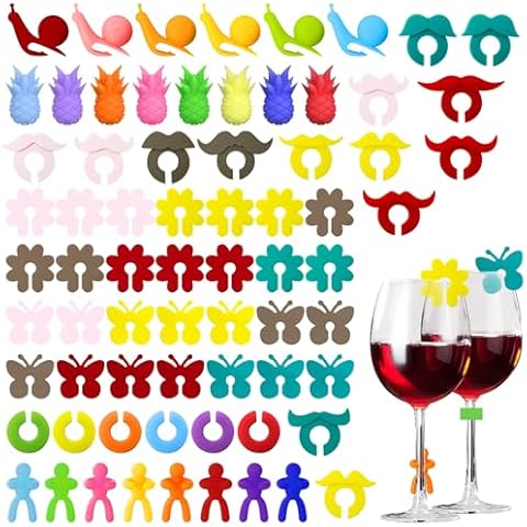 Ouprisks Marqueurs de Verre à Vin Cover