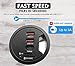 Grommet Desk-Fit USB 3.0 Hub (Diameter 2.36