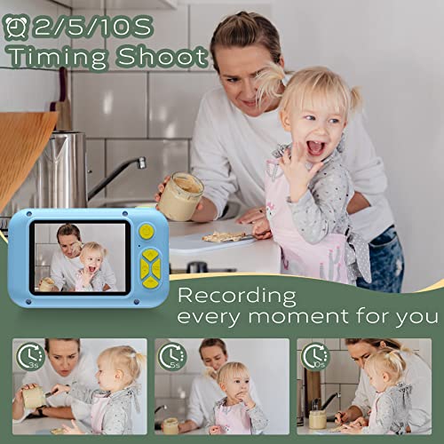 Saneen Kids Camera, 1080P Upgrade Selfie Camera for Kids with 32 GB Card, 40MP Kids Digital Camera for Girls Boys Age 2… - Image 4