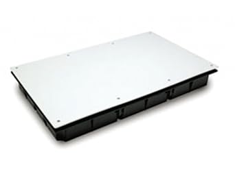 FAMATEL Built-in Box Register ICT IP30, ICT RTR TB+RDSI, lid with Screws, 300 x 500 x 60, White and Black