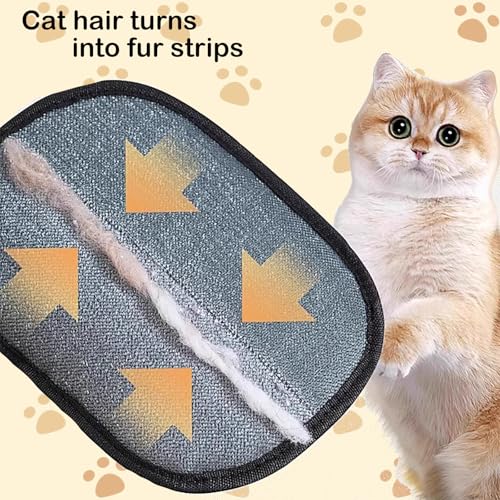 2 Pack Pet Hair Remover Gloves detail image 2