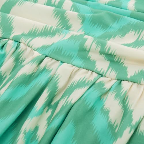 Image of GRACE KARIN Women Strapless Dress Casual Loose Ruched Long Maxi Dress with Pockets