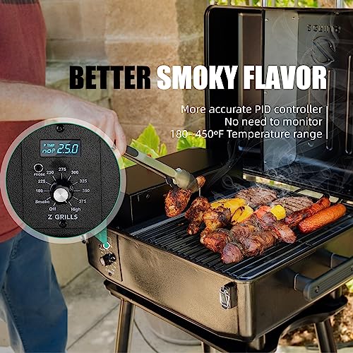 Z Grills ZPG-200A Portable Pellet Smoker, Small Mini Grill thumb #3