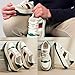 Fashion Sneakers for Men Women, Cowhide Premium Leather Luxury Designer Shoes, Breathable and Comfort Tennis Walking Shoes for Casual Dress Green