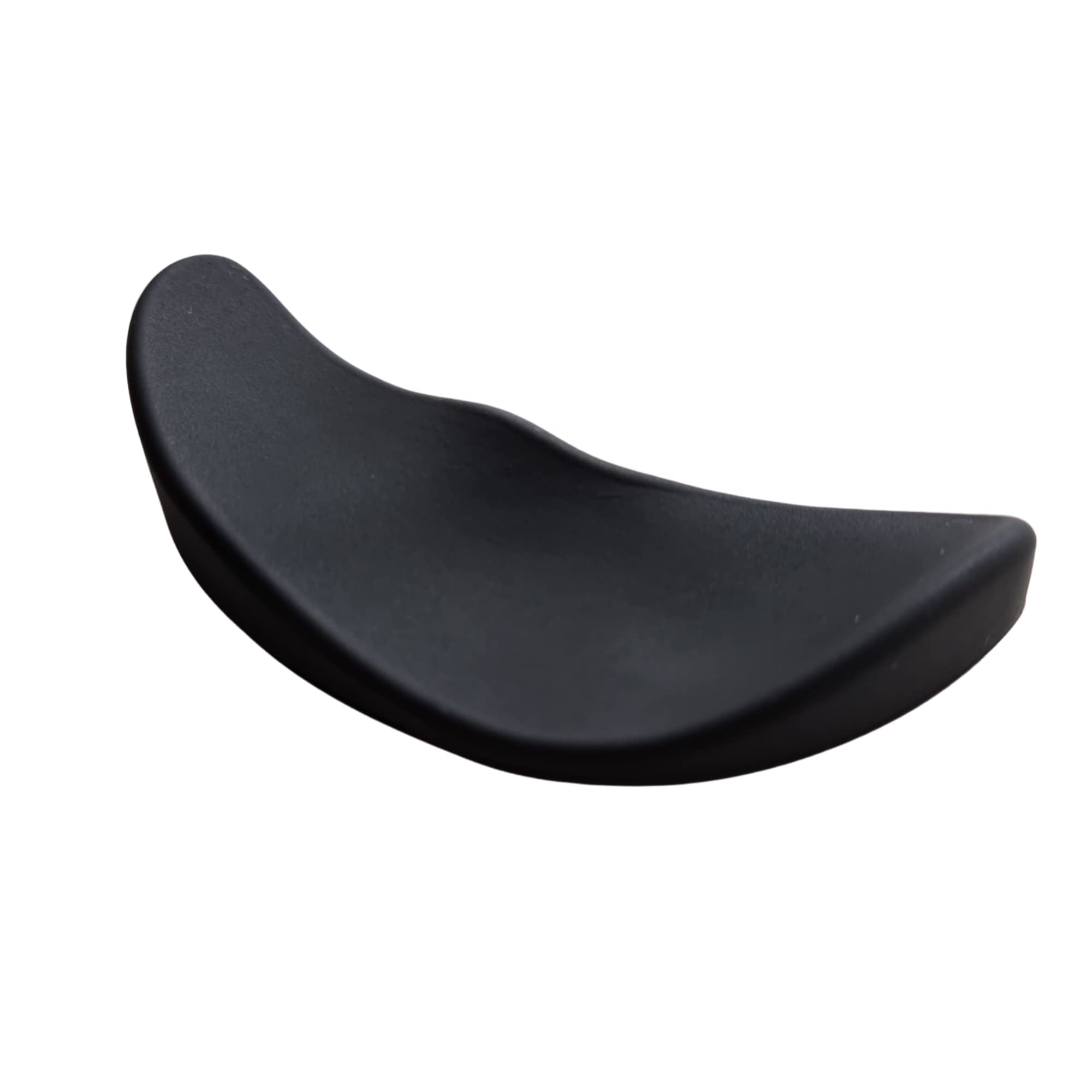 ARAZ Ergonomic Mouse Wrist Rest - Made with Silicone, Right-Handed, Pain Relief, Anti-Fatigue Design - Ideal for Home, Office, Laptop, PC, Work, Gaming, Study (Black)