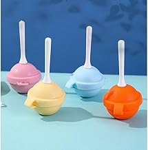 (6 PCS) Silicone Ice Ball Moulds with Lid Planet Shape Ice Cream and Lollipop Maker DIY Popsicle Moulds for Kids Reusable Summer Ice Stick Cube Tray Fun Freezer Mould for Juice Ice Cream