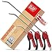Produktbild mr. soda blaster | Druckluftpistole Set mit 3 Pistolen (100 mm, 300 mm, 500 mm) für Reinigung von Oberflächen in Industriequalität - Luftpistole | Luftdruckpistole | Ausblaspistole | AP-SET-1