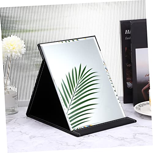 minkissy espejo maquillaje plegable portátil grande miniatura 5