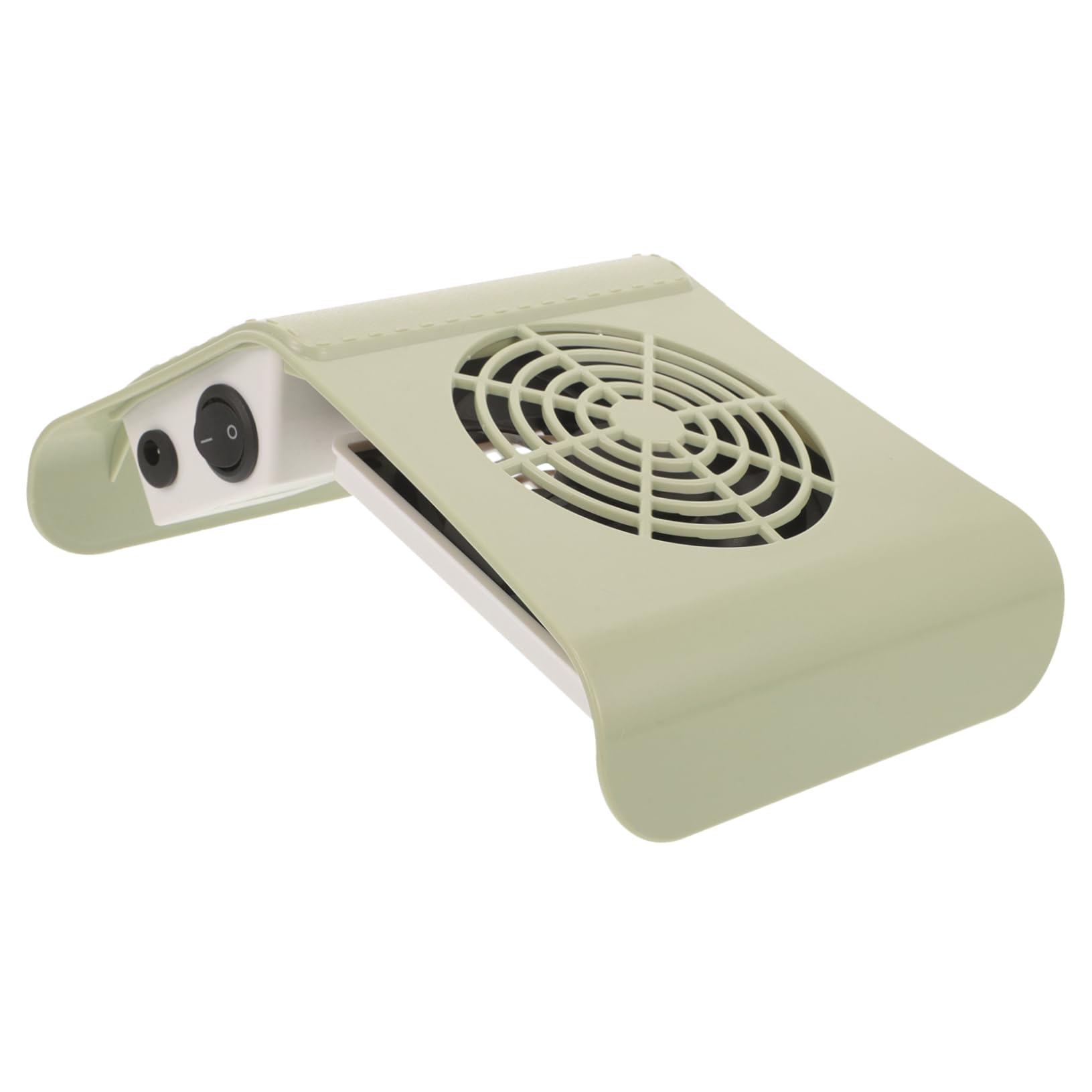 4 Piezas Colector De Cubiertas De Polvo Del Ventilador De Uñas Recolector De Uñas Extractores De Recogida De Polvo Colector De Succión Abs Light Green