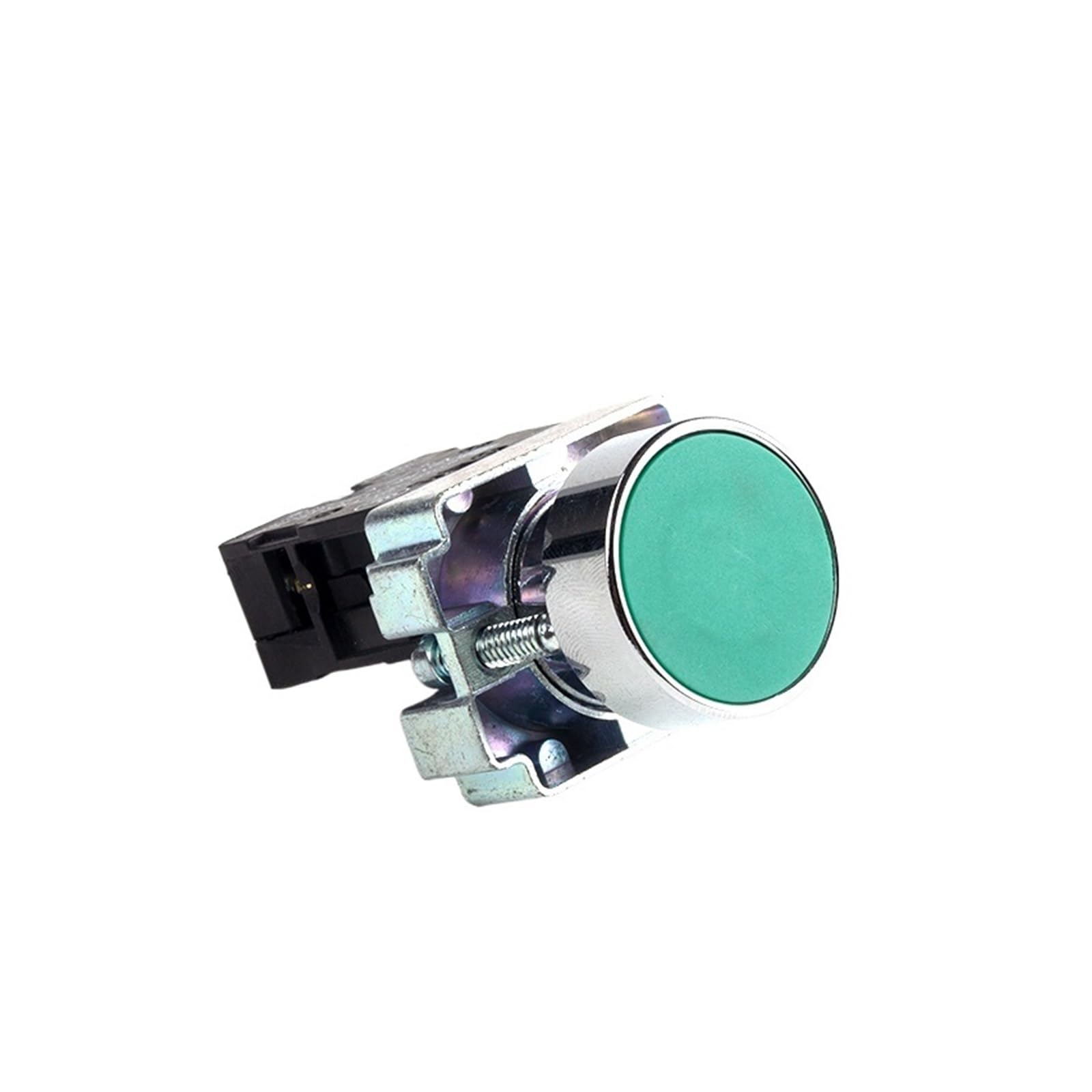 Bouton-poussoir métallique 22mm 10A robuste à impulsion pour commande - 8