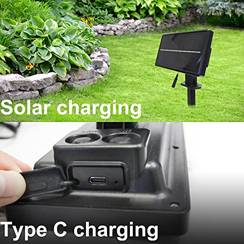 Banord 50Ft Solar String Lights, Outdoor Solar Powered Patio Lights With 23 (1 Spare) Shatterproof G40 Bulbs, Waterproof Solar Hanging Lights String For Garden, Backyard, Patio #TOP3