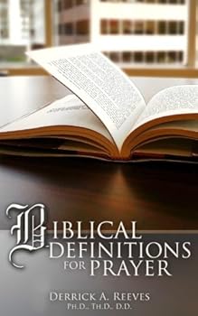 Paperback Biblical Definitions For Prayer Book