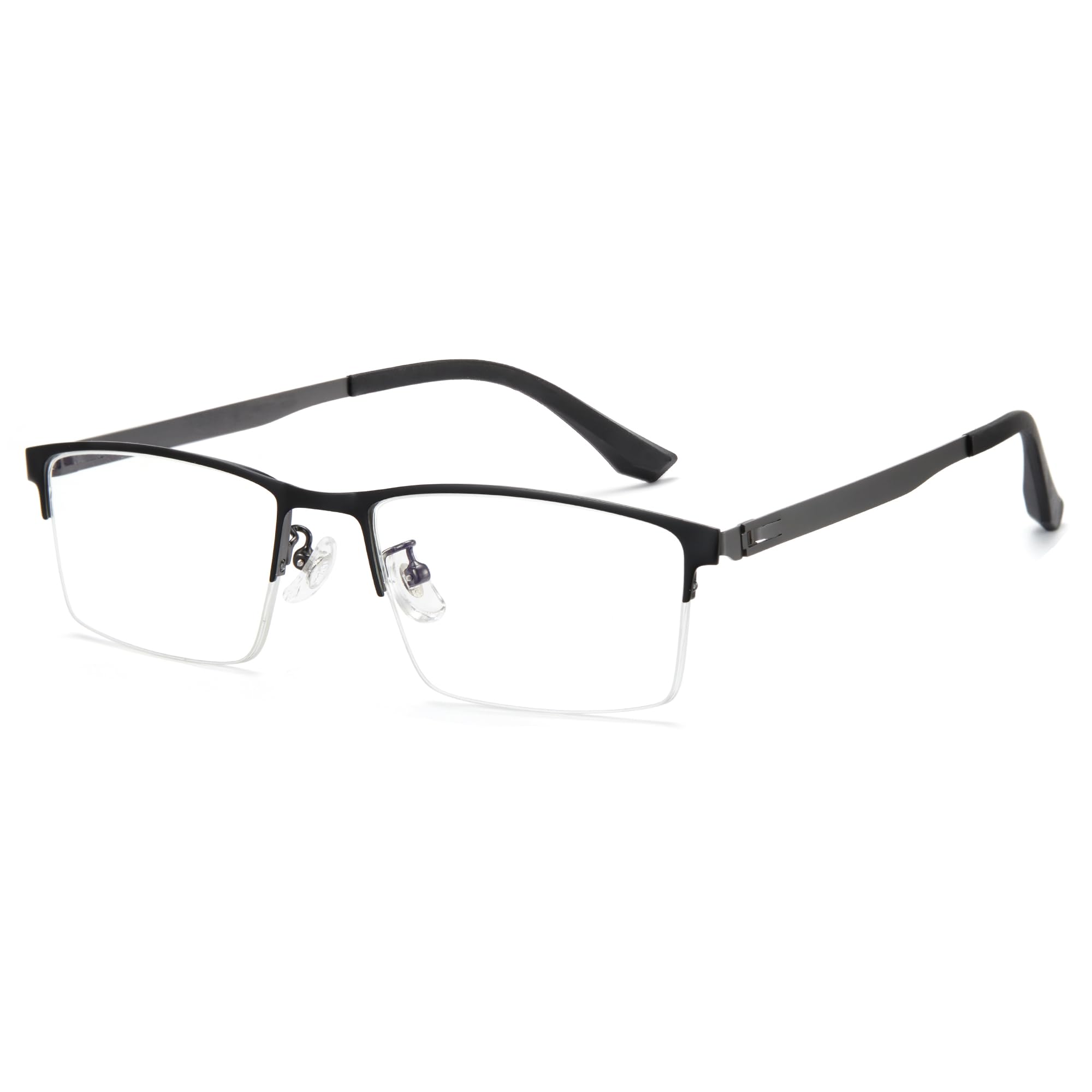 Cyxus Occhiali senza viti Uomo Donna con Senza Forza Moda Browline Telaio 8147