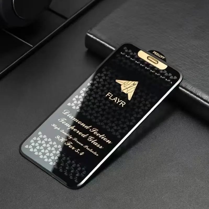 Case Creation FLAYR Diamond Series Tempered Glass Screen Protector, Edge to Edge Coverage, Easy Installation Kit, Compatible with iPhone (iphone 16 Pro Max) Case Creation FLAYR Diamond Series Tempered Glass Screen Protector, Edge to Edge Coverage, Easy Installation Kit, Compatible with iPhone (iphone 16 Pro Max)