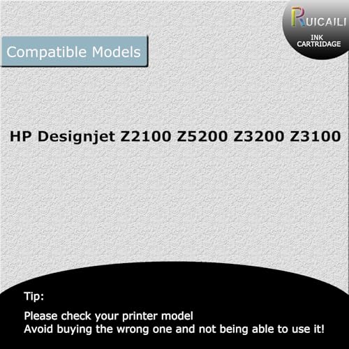 Druckkopf, kompatibel mit HP 70 Designjet Z2100 Z5200 Z3200 Z3100 (4, MBK/C, LM/LC,M/Y, PBK/LG)