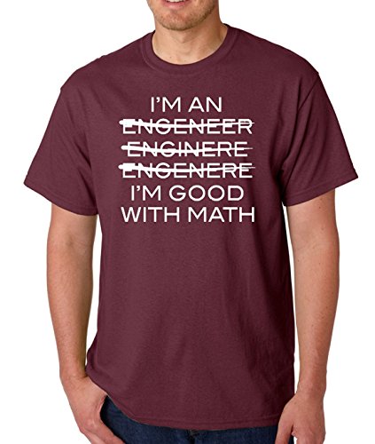 Treask I''m An Engineer I''m Good At Math Premium Men's T-Shirt