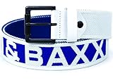 Bequem Cipo & Baxx Herren Gürtel Modell 05 Weiß 115cm x 4,7cm