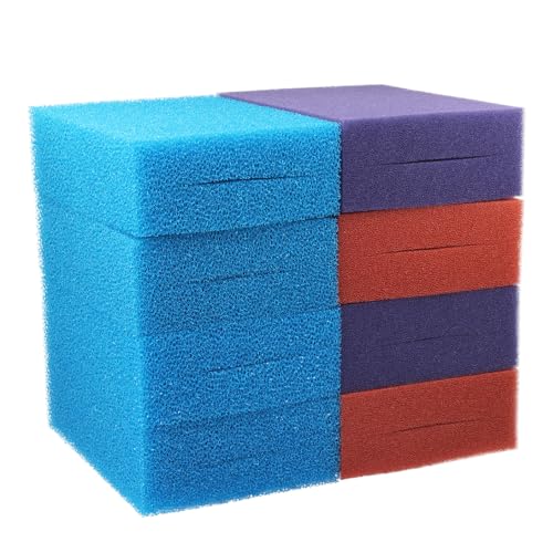 LTWHOME Filtre en Mousse, éponge filtrante Compatible avec Oase BioTec Screenmatic 60/140 (Lot de 8)