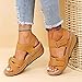 Imagen de Genérico 2025 Sandalias Deportivas Ortopédicas para Mujer Plataforma Zapatos Verano Comodos Vestir Elegantes Moda Fiesta Sandalia de Cuña Transpirables Flexibles Playa Trekking Caminar Senderismo