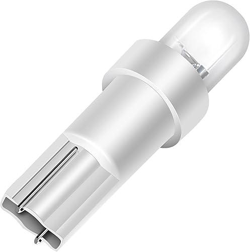 Miniatura 6 de CCIYU paquete de 10 unidades T5 de ledes para tableros de auto. Luz lateral lámpara 37 58 70 73 74 luz blanca 12V