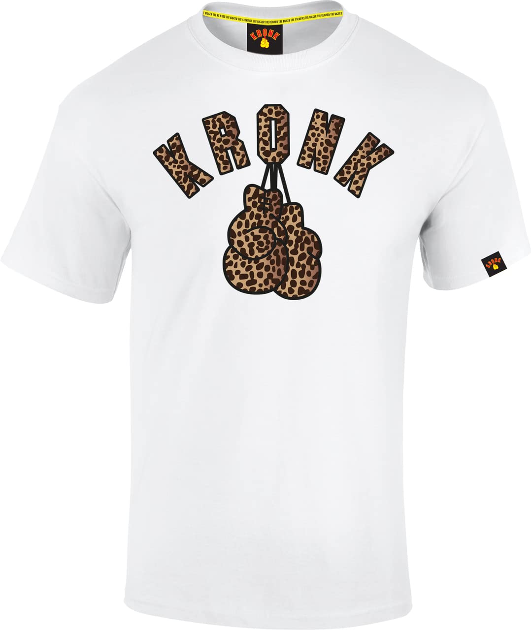 KRONKLeopard Print Gloves T Shirt