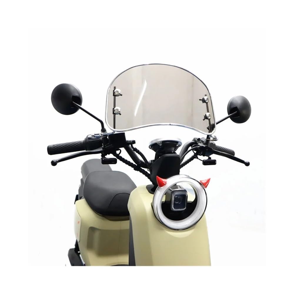 D'écran Déflecteurs Moto Déflecteur De Vent Avant De Pare-Brise De Moto Universel, Accessoires Modifiés pour Déflecteur De Vent De Pare-Brise De Moto