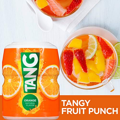 image for Tang Orange Powdered Drink Mix (20oz Jars, Pack of 12), 20 Ounce (Pack