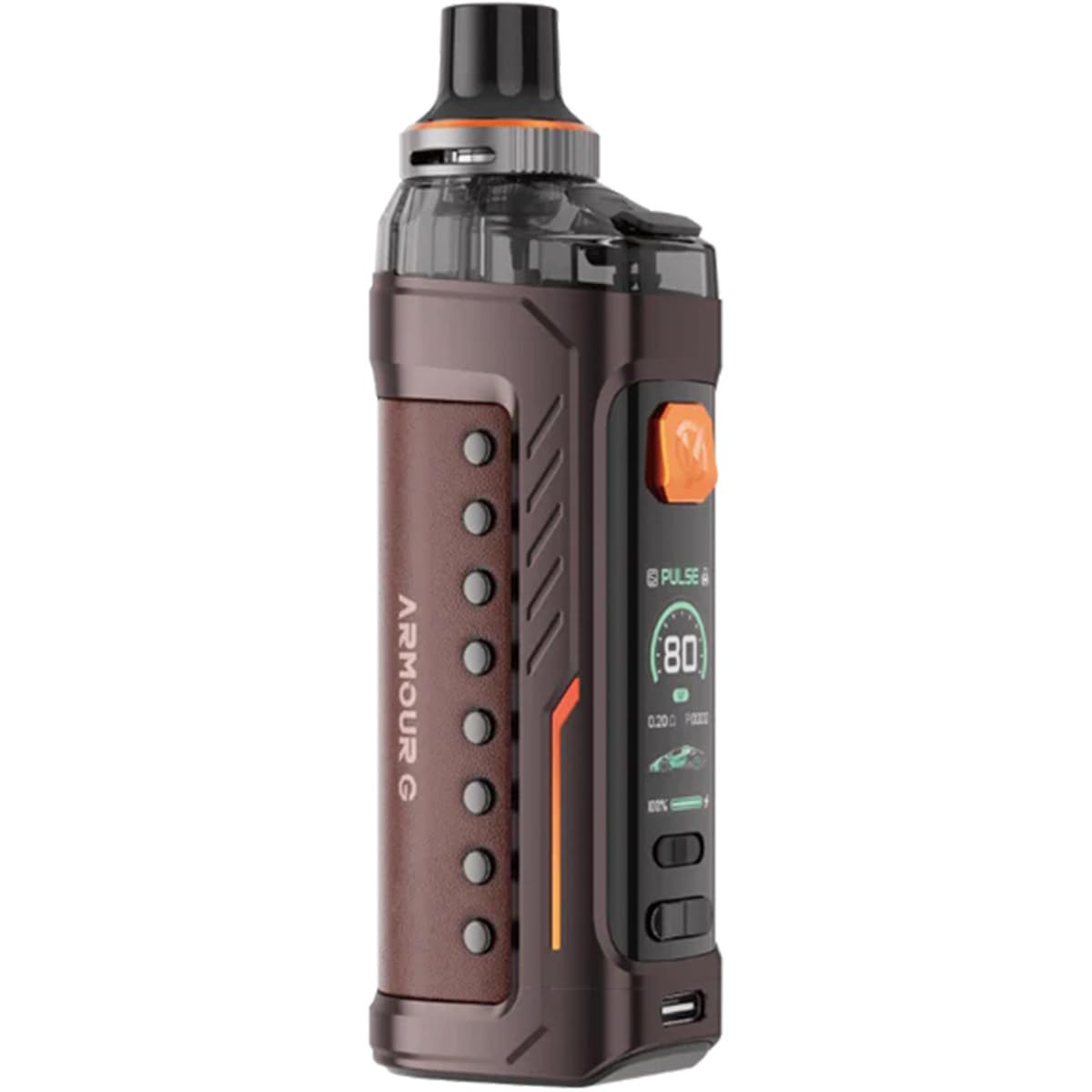 Vaporesso Armour G Kit 80W 3000mAh Batteria incorporata 5ml Armour G Series  Pod Sigaretta Elettronica Vape fit GTX Coil No Nicotina (Marrone) :  Amazon.it: Elettronica