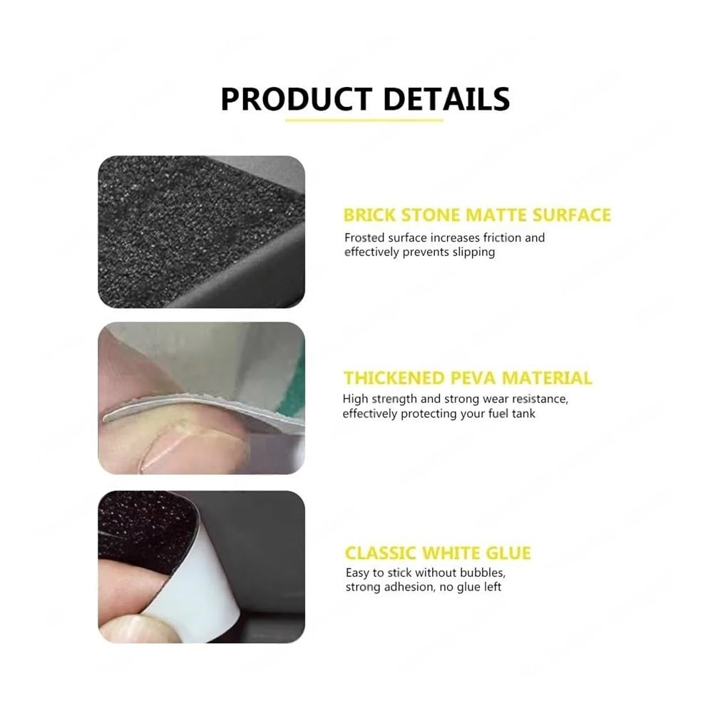 Tankaufkleber Für CFMoto 450MT - Motorrad Tankpads Mit Kniegrip Schutz