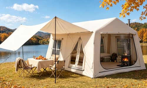 WildFinder Inflatable Tent with Awning