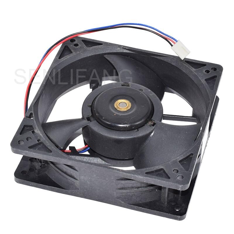 Dobrze przetestowany wentylator chłodzący do serwera EFB1324SHE 4C58 DC 24 V 1,38 A 3-przewodowy 127 x 127 x 38 mm