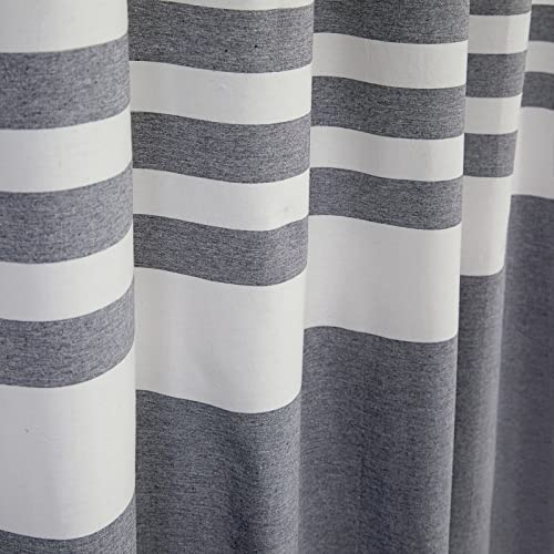 Yokii Turkish Farmhouse Stall Half Cotton Shower Curtain 36X72 For Small Bathroom Shower Boho Cottagecore Aesthetic Decor, Country French Trendy Cute Minimalist Gray Shower Curtain Sets With Hooks #TOP4