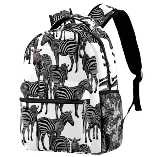 Sac à dos d'école motif zèbre, le cadeau idéal pour la rentrée des ados