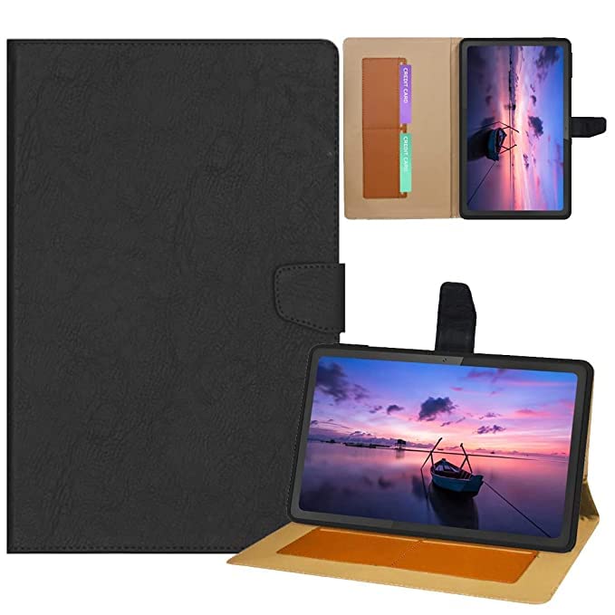 The Little Shop Flip Cover Case for Honor Pad 8 12 inch || 2 Card Slots Smart Leather Wallet Case with Stand || Magnetic Closure Black (B0BS6WMWB5) Amazon Price History, Amazon Price Tracker