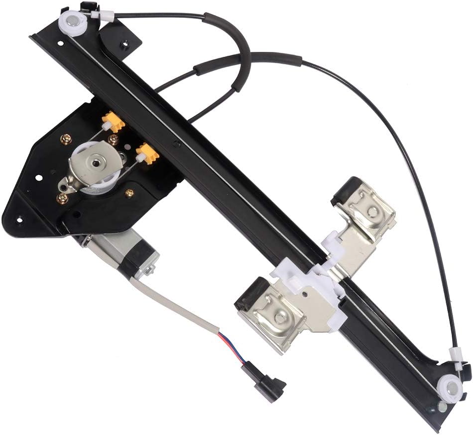 Rear Left Driver Side Power Window Regulator with Motor fits for 2004-2007 for Buick Rainier 2002-2009 for GMC Envoy R 2004-2008 for Isuzu Ascender 741-892 10356992