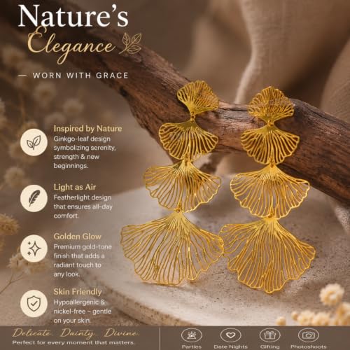 Image of Young & Forever Anti-Tarnish Earrings Jewellery for Women
