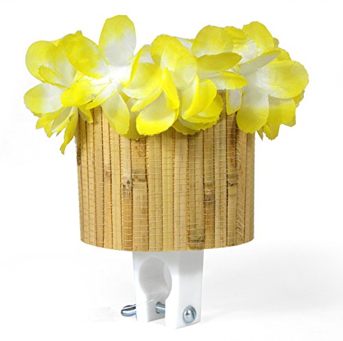 Cruiser Candy Tiki Bike Cupholder Hawaiian Flower Yellow