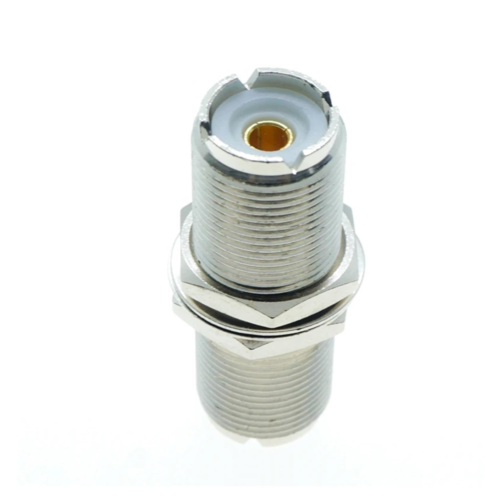 Connettore Femmina UHF A 4 Fori Per Montaggio A Pannello, Saldatura A - Foto 13