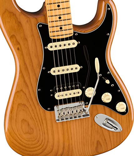 Fender American Professional II Strat MN HSS (Roasted Pine) – Guitare Électrique - Les Beatles, Paul McCartney, John Lennon, RIngo Starr, George Harrison Fender American Professional II Strat MN HSS (Roasted Pine) - Guitare Électrique – Image 4